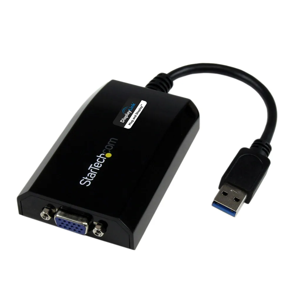 StarTech.com USB32VGAPRO adaptor grafic USB 1920 x 1200 Pixel Negru