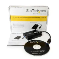 StarTech.com USB32VGAPRO adaptor grafic USB 1920 x 1200 Pixel Negru