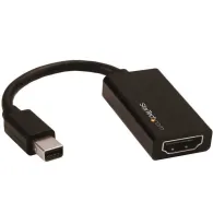 StarTech.com MDP2HD4K60S adaptor pentru cabluri video 0,148 m Mini DisplayPort HDMI Negru