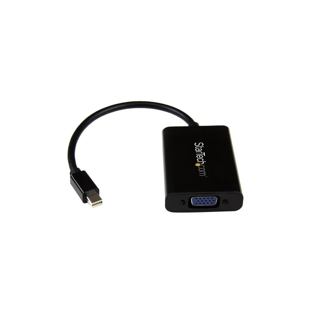 StarTech.com MDP2VGAA adaptor pentru cabluri video 0,184 m Negru