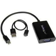 StarTech.com MDP2VGAA adaptor pentru cabluri video 0,184 m Negru