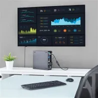 StarTech.com HD2DP adaptor pentru cabluri video Negru