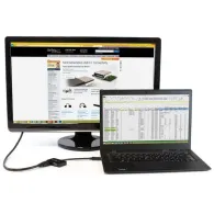 StarTech.com DP2HDVGA adaptor pentru cabluri video 0,15 m Negru
