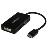 StarTech.com DP2VGDVHD adaptor pentru cabluri video 0,15 m Negru