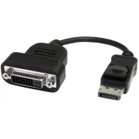 StarTech.com DP2DVIS adaptor pentru cabluri video 0,2 m DisplayPort DVI-D Negru