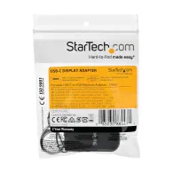 StarTech.com CDP2VGAFC adaptor grafic USB 1920 x 1080 Pixel Negru