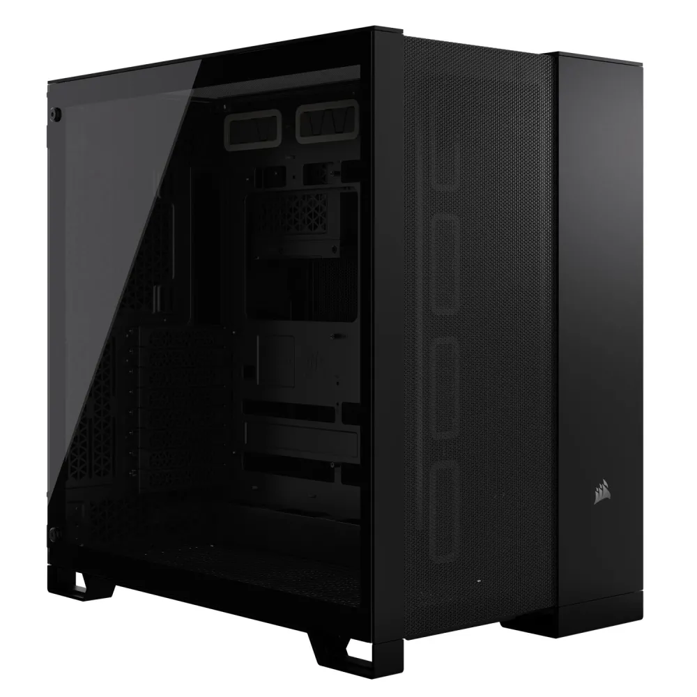 6500d airflow tempered glass mid-tower atx negru