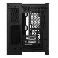 2500d airflow tempered glass micro-atx negru