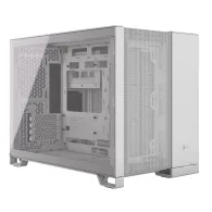 2500d airflow tempered glass micro-atx alb