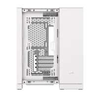 2500d airflow tempered glass micro-atx alb