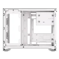 2500d airflow tempered glass micro-atx alb