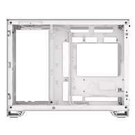 2500d airflow tempered glass micro-atx alb
