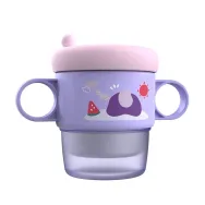 Cana termos cu manere si capac mov u-grow