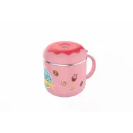 Cana termos cu capac roz u-grow