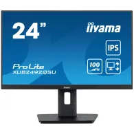 iiyama ProLite XUB2492QSU-B1 monitoare LCD 60,5 cm (23.8") 2560 x 1440 Pixel Wide Quad HD LED Negru