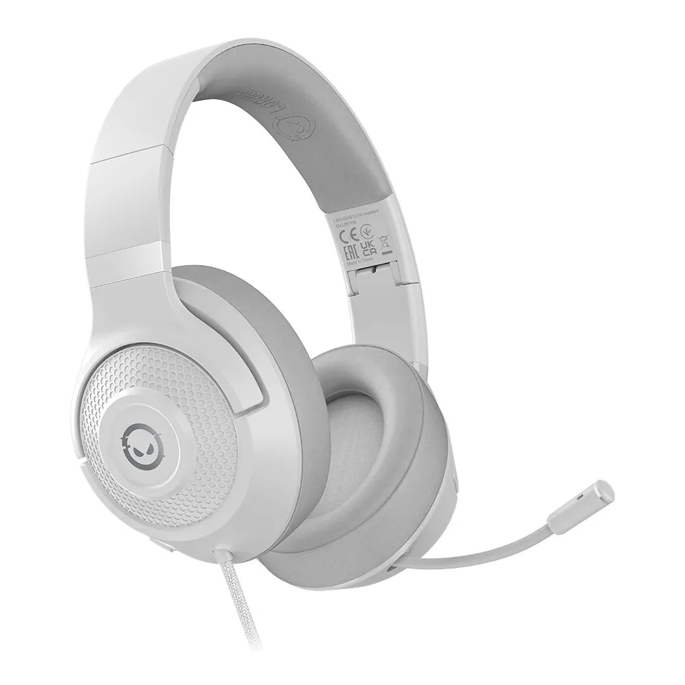 Lorgar noah 101 gaming headset with microphone 3.5mm jack connection