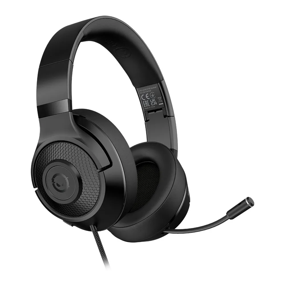 Lorgar noah 101 gaming headset with microphone 3.5mm jack connection