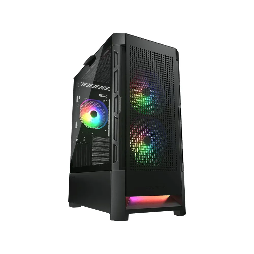 Cougar | duoface rgb black | pc case | mid