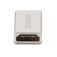 Lindy 41511 adaptor mufă cablu HDMI 2.1 Argint