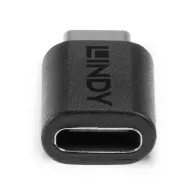 Lindy 41893 adaptor mufă cablu USB 3.2 Type C Negru