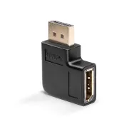 Lindy 41333 adaptor mufă cablu DisplayPort Negru