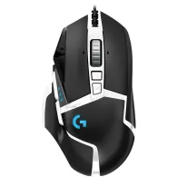 Logitech g502 se corded gaming mouse - hero - black/white