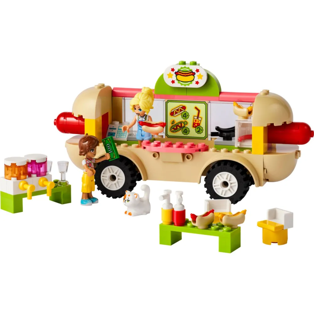 Toneta cu hotdogi lego 42633