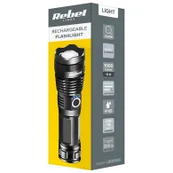 Lanterna 10w 1000 lm ip65 acumulator 26650 rebel