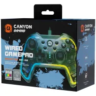 Canyon gp-02 wired gamepad for windows/ps3/android media box/android tv set/nintendo
