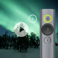 Logitech Spotlight prezentatori wireless Bluetooth RF Gri