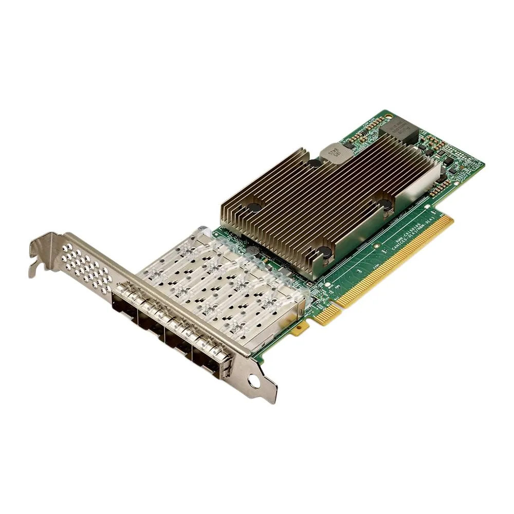 Broadcom netxtreme p425g (bcm957504-p425g) 4x25gbe (25/10gbe) pcie 4.0 x16 sfp28