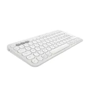 Logitech Pebble Keys 2 K380s tastaturi RF Wireless + Bluetooth QWERTY US Internațional Alb