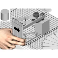 Proxxon 27076 atasament taiere circulara pentru ap