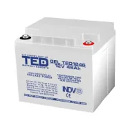 Acumulator TED, A0058591, 12V- 46Ah GEL DEEP CYCLE M6
