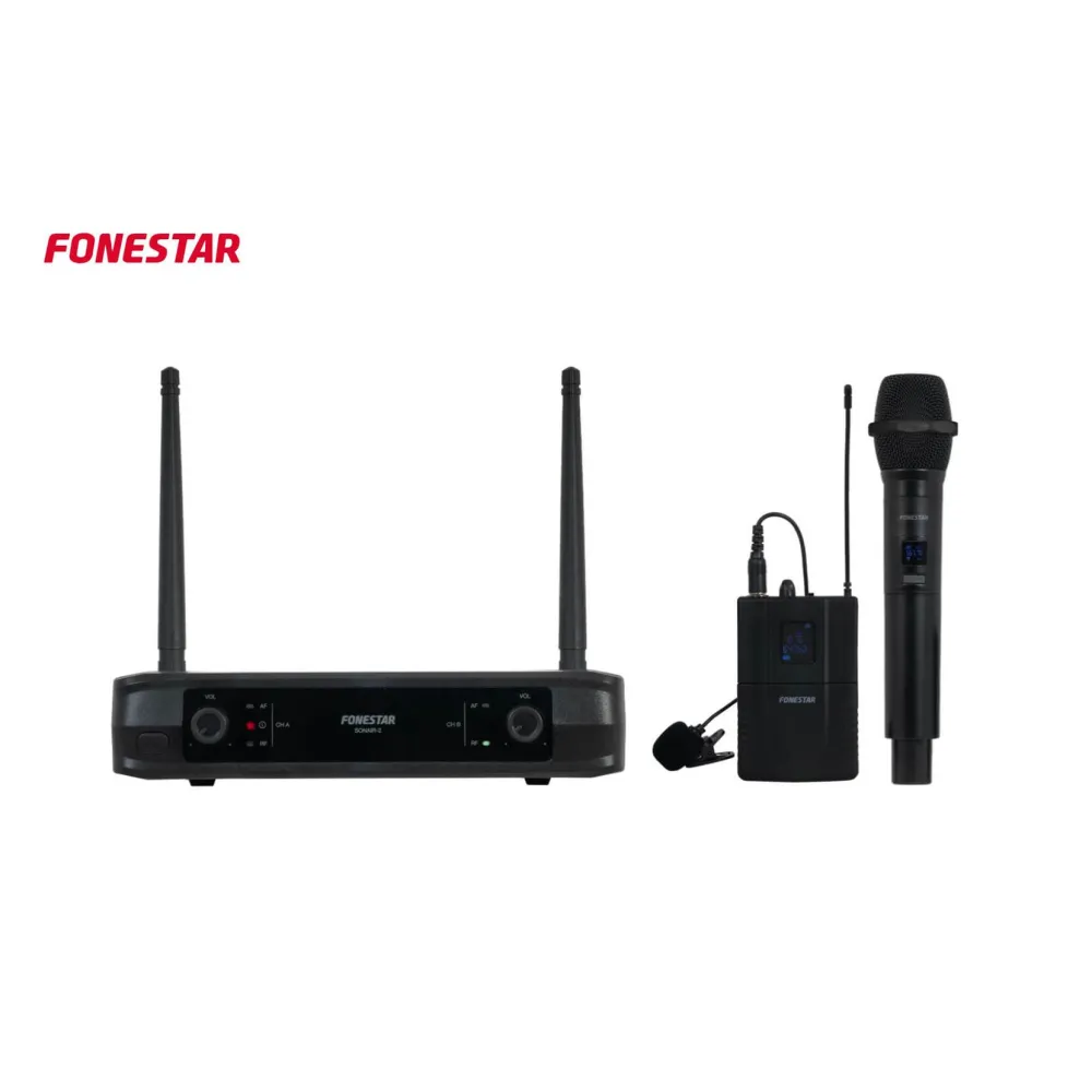 Microfon wireless de mana fonestar sonair-2mp