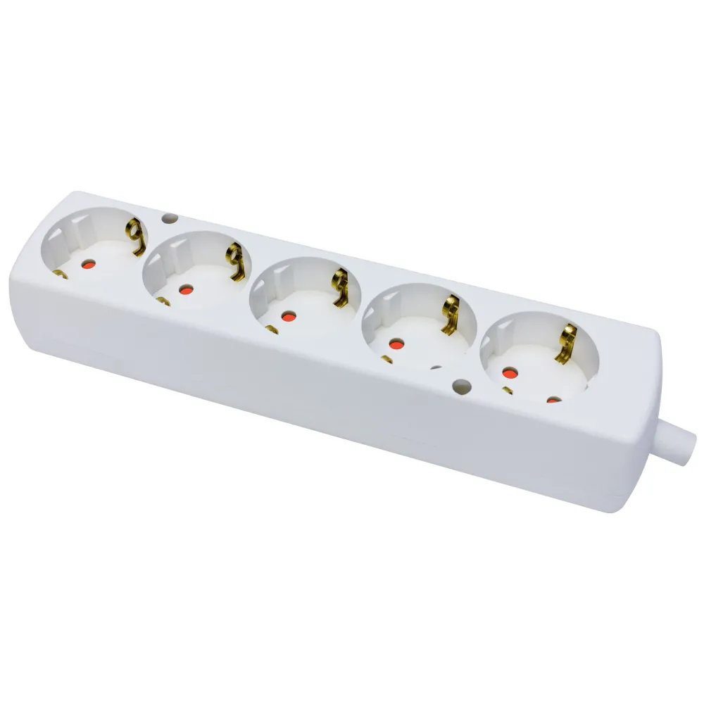 Multipriza 5 prize, alb GN-570S Plastrol