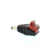 Mufa alimentare tata DC 2.1x5.5 bloc terminal clip pt CCTV