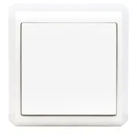 Intrerupator simplu Schrack Visio50 EV310001 aparent alb cleme cu surub