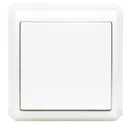 Intrerupator simplu Schrack Visio50 EV310001 aparent alb cleme cu surub