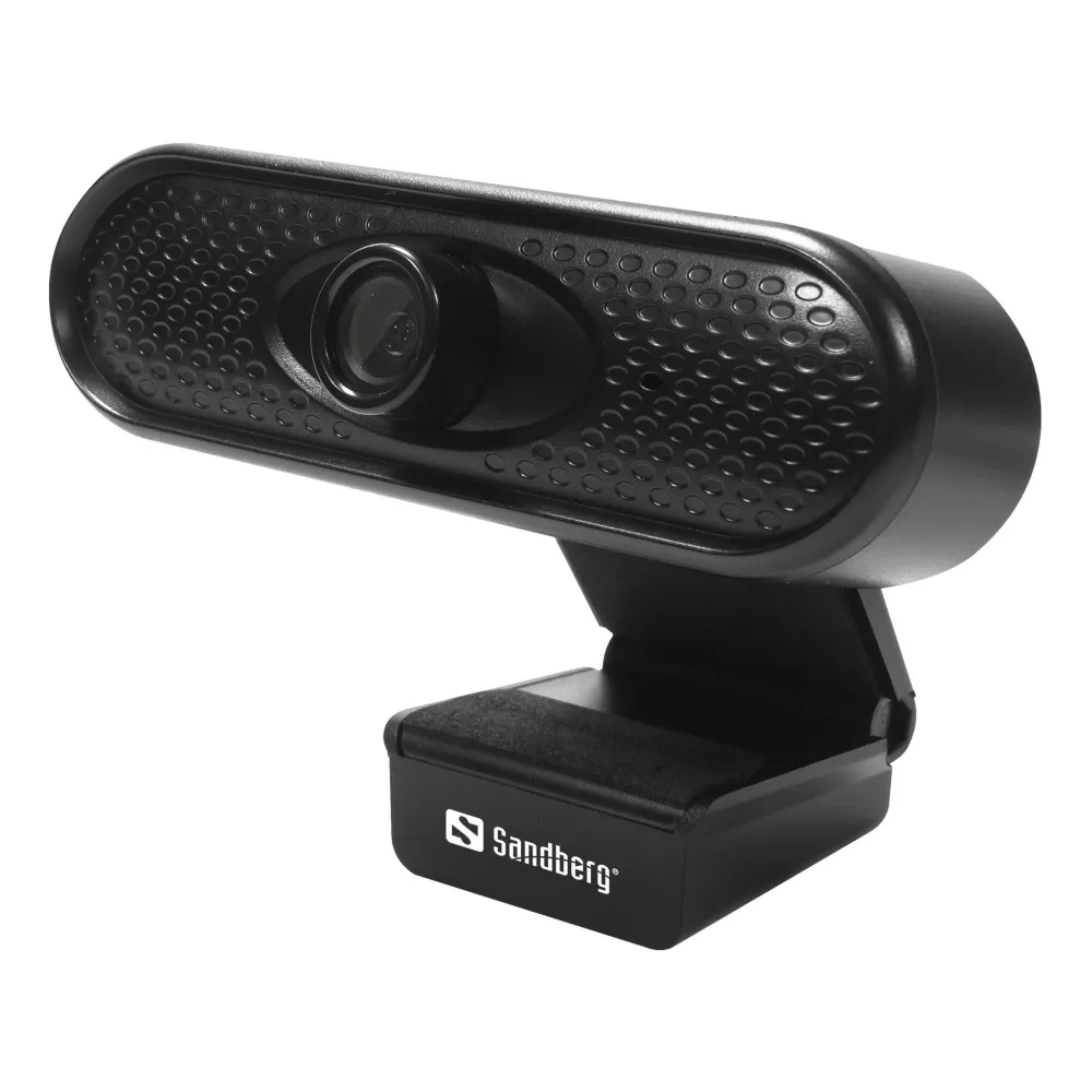 Camera Web Sandberg 133-96, Full HD 1080p, USB, microfon, negru