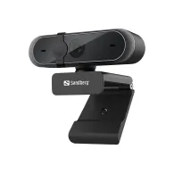 Camera Web Sandberg 133-95 Pro, Full HD 1080p, USB, microfon stereo, negru