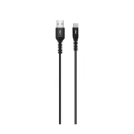 Cablu USB 2.0 A tata - USB-C, 1m, Well, negru
