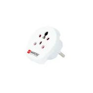 Adaptor priza universal Skross 1.500217-E-HDK, India, Israel, Danemarca - EU