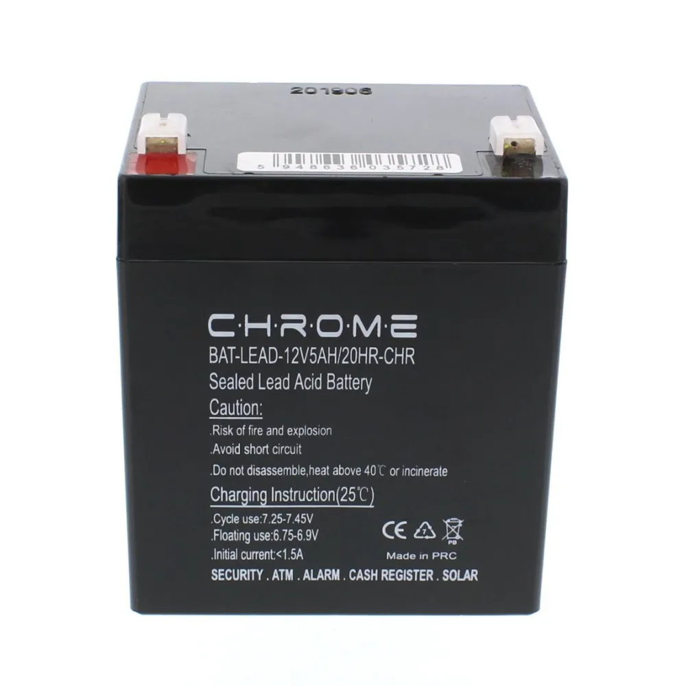 Acumulator plumb acid Chrome 12V 5AH