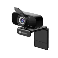 Camera Web Sandberg 134-15, 1080P, USB, microfon, negru