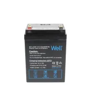 Acumulator plumb acid Well 12V 2.6AH, terminal F1