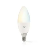 Bec LED Smart WiFi Nedis, E14, 350 lm, 2700 - 6500K