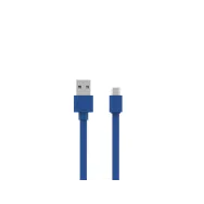 Cablu USB 2.0 A tata - micro USB, 1.5m, albastru, Allocacoc