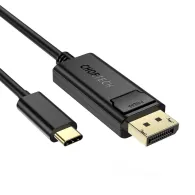 Cablu USB-C - Displayport Choetech XCP-1801, 1.8m, negru