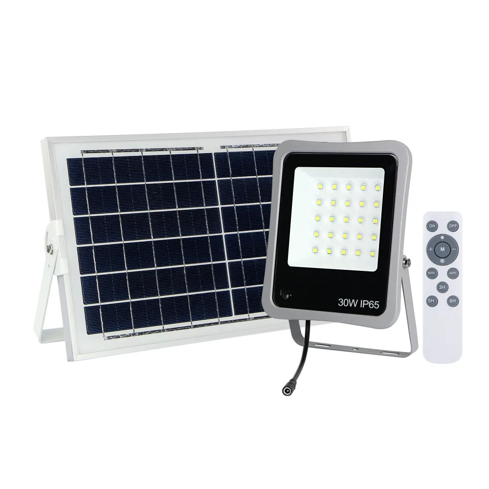 Proiector solar Well, panou solar 6W, lumina rece